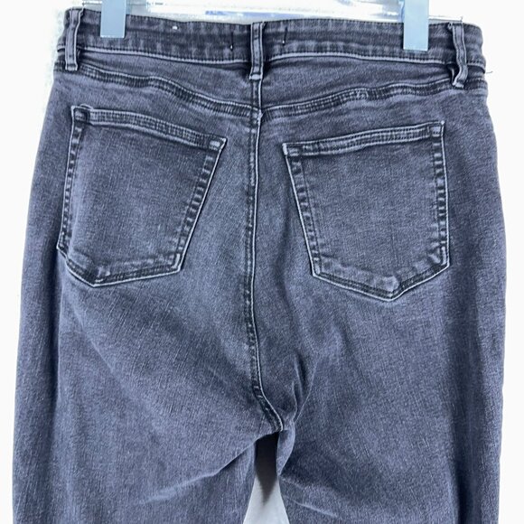 Made and Loved Loft Jeans The Curvy Skinny Stretch Womens Black Size 30/10 - Picture 3 of 11